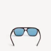 Herren-Sonnenbrille «Daily Pilot» in dunklem Karamell-Havana Herren-Sonnenbrille «Daily Pilot» in dunklem Karamell-Havana