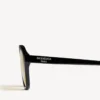 Herren-Sonnenbrille «Daily Pilot» in Schwarz/Gelb