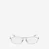 Herren-Sonnenbrille «Tag 3.0» mit D-Rahmen in Silber