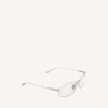 Herren-Sonnenbrille «Tag 3.0» mit D-Rahmen in Silber