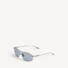 Herren-Sonnenbrille «Tag 3.0» mit D-Rahmen in Silber