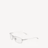 Herren-Sonnenbrille «Tag 3.0» mit D-Rahmen in Silber