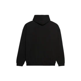 Herren-Sweatshirt von Balenciaga mit Alphabet-Print, locker geschnitten, klassisch, schwarz 620973TIVD41000