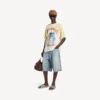 Herren-T-Shirt «Extreme Tie-Dye» in weisser Farbe mit mittlerer Passform Herren-T-Shirt «Extreme Tie-Dye» in weisser Farbe mit mittlerer Passform