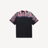 Herren-T-Shirt in schwarzer Farbe mit «Extreme Tie-Dye»-Motiv und mittlerer Passform Herren-T-Shirt in schwarzer Farbe mit «Extreme Tie-Dye»-Motiv und mittlerer Passform