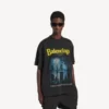 Herren-T-Shirt «The Address» in mittlerer Passform, in gewaschenem Schwarz Herren-T-Shirt «The Address» in mittlerer Passform, in gewaschenem Schwarz