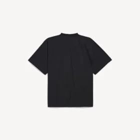 Herren-T-Shirt «The Door» in Oversize-Passform, schwarz