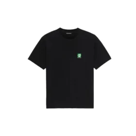 Herren-T-Shirt von Balenciaga mit Logo-Aufdruck, kurzärmelig, schwarz 594579THV631000