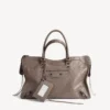 Herren-Tasche «Le City» gross in Dunkel-Noix