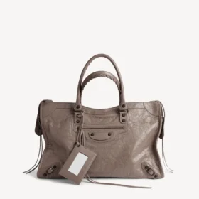Herren-Tasche «Le City» gross in Dunkel-Noix