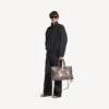 Herren-Tasche «Le City» gross in Dunkel-Noix