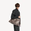 Herren-Tasche «Le City» gross in Dunkel-Noix