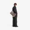 Herren-Tasche «Le City» gross in Dunkel-Noix