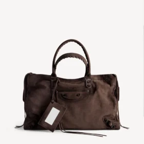 Herren-Tasche «Le City» gross in hellem Espresso