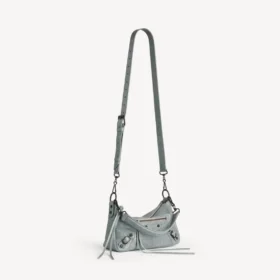 Herren-Tasche «Le City Moto» klein in Blaugrau