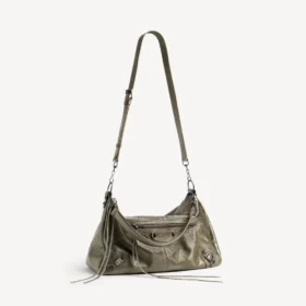 Herren-Tasche «Le City Moto Medium» in Armeegrün