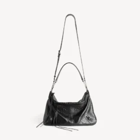 Herren-Tasche «Le City Moto Medium» in Schwarz