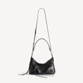 Herren-Tasche «Le City Moto Small» in Schwarz