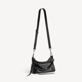Herren-Tasche «Le City Moto Small» in Schwarz