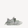 Herren-Track-Sneaker mit Schnürung in Grau/Gelb/Weiss/Marineblau Herren-Track-Sneaker mit Schnürung in Grau/Gelb/Weiss/Marineblau