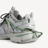 Herren-Track-Sneaker mit Schnürung in Grau/Gelb/Weiss/Marineblau Herren-Track-Sneaker mit Schnürung in Grau/Gelb/Weiss/Marineblau