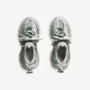 Herren-Track-Sneaker mit Schnürung in Grau/Gelb/Weiss/Marineblau Herren-Track-Sneaker mit Schnürung in Grau/Gelb/Weiss/Marineblau