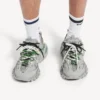 Herren-Track-Sneaker mit Schnürung in Grau/Gelb/Weiss/Marineblau Herren-Track-Sneaker mit Schnürung in Grau/Gelb/Weiss/Marineblau
