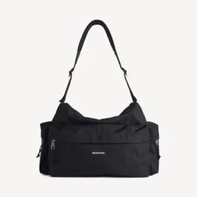 Herren-Weekender «Explorer» mit mehreren Taschen, mittelgross, in Schwarz