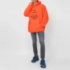Hi My Name Is Hoodies «Fluorescent Orange Black» 651799TKVK57513