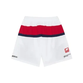 Hockey-Shorts mit Logo-Patch «Weiss» 657106TKV248090