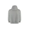 Hoodie aus gewaschener Baumwoll-Jersey mit Reissverschluss «Grey» 744454TOVV91241