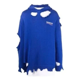 Hoodie «Blue» aus der «Political Campaign Destroyed»-Kollektion 662718T32124691
