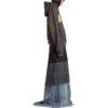 Hoodie mit aufgerissener Tasche im Tape Type, weite Passform «Dark Grey» 744441TQVA98519