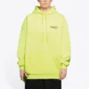 Hoodie mit gelbem Alphabet-Logo 578135TJVD47110