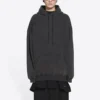 Hoodie mit gesticktem Logo «Black» 578135TLVB81146