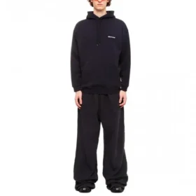 Hoodie mit gesticktem Logo «Navy» 570811TKVB53967