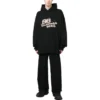 Hoodie mit handgezeichnetem BB Icon, weite Passform «Schwarz» 620973TNVQ11059