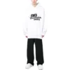 Hoodie mit handgezeichnetem BB Icon, weite Passform «White» 620973TNVQ19040