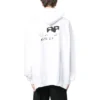 Hoodie mit handgezeichnetem BB Icon, weite Passform «White» 620973TNVQ19040