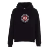 Hoodie mit Kapuze und BB-Logo, langärmelig, schwarz 612959TJVD71000