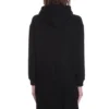 Hoodie mit Kapuze und BB-Logo, langärmelig, schwarz 612959TJVD71000
