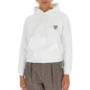 Hoodie mit Koala-Stickerei, weiss 612959TIVD29000