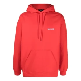 Hoodie mit Logo auf dem Rücken, Regular Fit «Bright Red» 600583TMVF53168