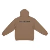 Hoodie mit Logo auf dem Rücken, Regular Fit «Brown» 600583TMVF57761