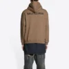 Hoodie mit Logo auf dem Rücken, Regular Fit «Brown» 600583TMVF57761