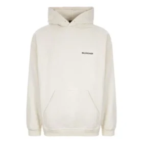 Hoodie mit Logo auf dem Rücken, Regular Fit «Off White» 600583TMVF5-9069