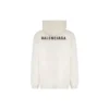 Hoodie mit Logo auf dem Rücken, Regular Fit «Off White» 600583TMVF5-9069