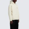 Hoodie mit Logo auf dem Rücken, Regular Fit «Off White» 600583TMVF5-9069