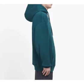 Hoodie mit Logo-Aufdruck auf der Rückseite «Green» 570811THV793230