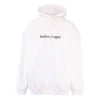 Hoodie mit Logo-Aufdruck, weiss 578135TIV559040